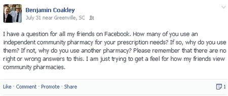 community pharmacist facebook